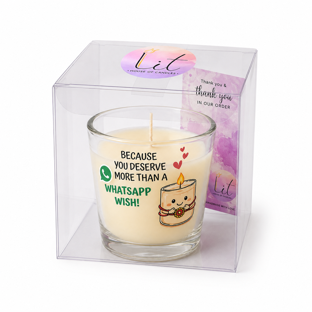 More Than a Wish Jar candle in gift-ready packaging with thank-you card