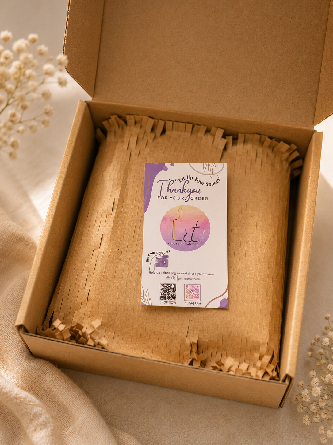Lit House Of Candles Pastel Trio Gift Set promotional image
