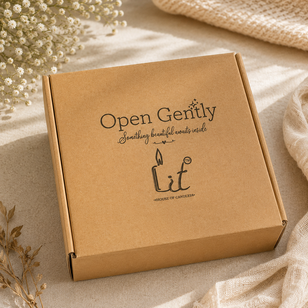 Pastel Trio Gift Set in branded Lit House Of Candles outer box